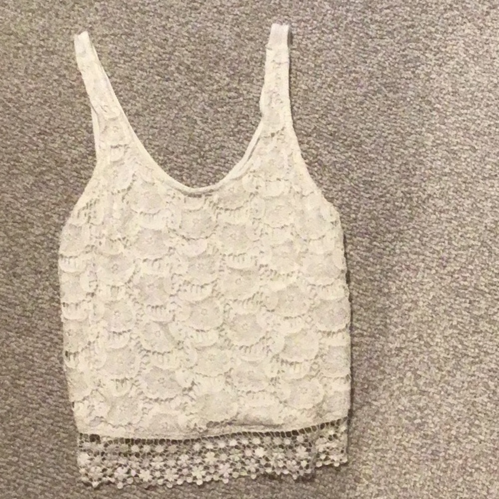 Lace tank
